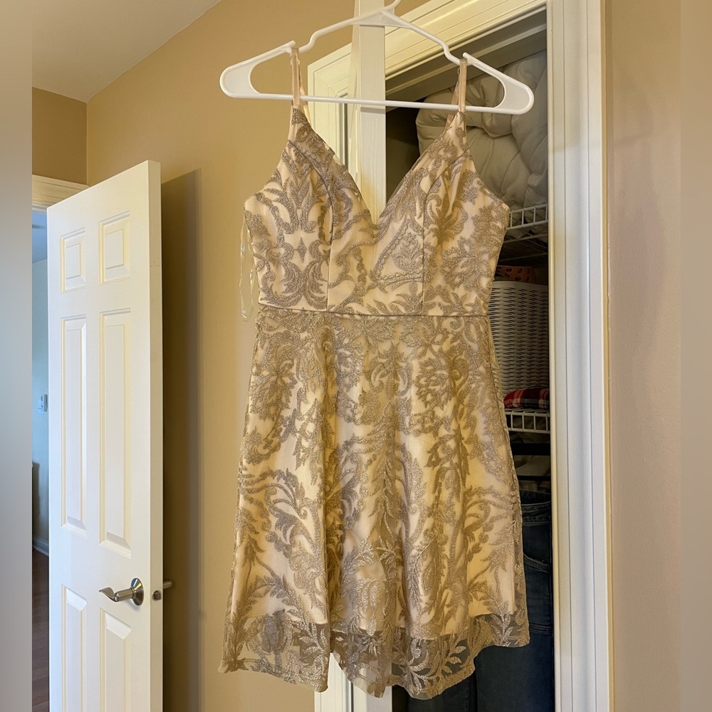 Gold Dress
